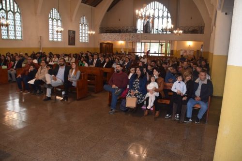 Bautismo de estudiantes de Nivel Medio a 2° Básico,