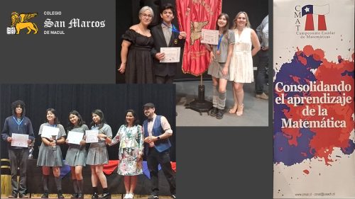 SIETE ESTUDIANTES MARQUIANOS FUERON PREMIADOS EN EL CAMPEONATO ESCOLAR NACIONAL DE MATEMÁTICAS 2023