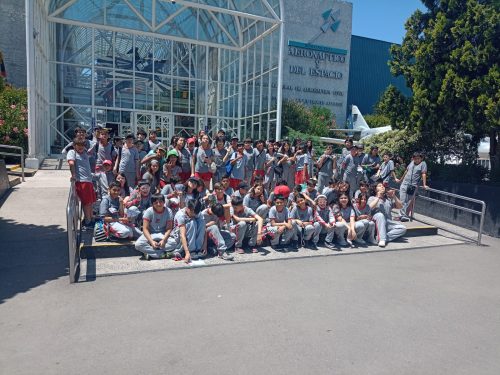 QUINTOS BÁSICOS VISITAN EL MUSEO NACIONAL AERONÁUTICO Y DEL ESPACIO