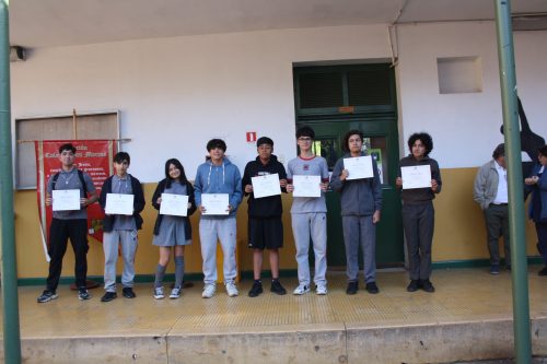 Premiación alumnos/as destacados/as 2023