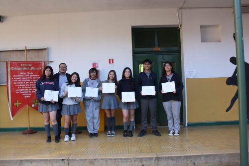 Premiación alumnos/as destacados/as 2023