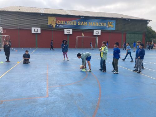 CIERRE DE ACTIVIDADES DE EDUCACIÓN FÍSICA DE LOS 5°S BÁSICOS