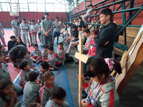 Vía Crucis de la comunidad escolar