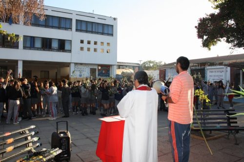Bendición de ramitos