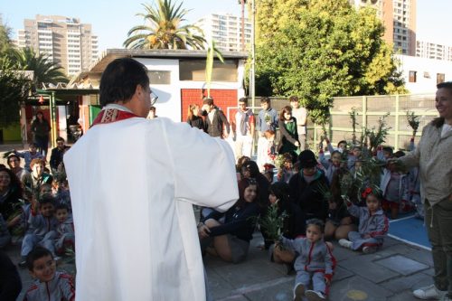 Bendición de ramitos