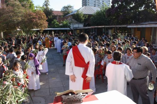 Bendición de ramitos
