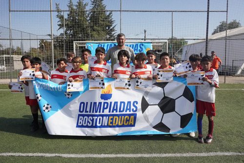 Con el Futbolito Mini Varones se iniciaron las Olimpiadas BostonEduca