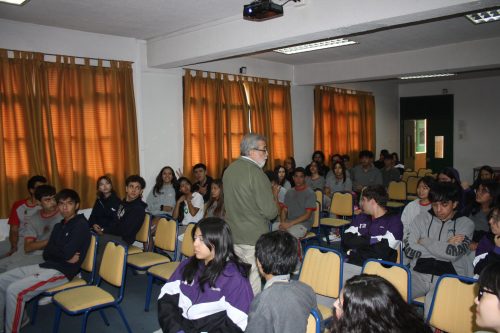RECTOR INVITÓ A LOS ESTUDIANTES DE IV° MEDIO A PARTICIPAR DEL CONVENIO CON PREUNIVERSITARIO MONTE CLARO