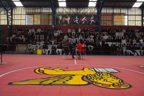 Tania Zeng dio Clínica de Tenis de Mesa en nuestro colegio