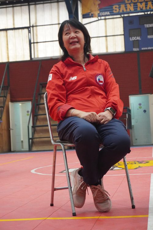 Tania Zeng dio Clínica de Tenis de Mesa en nuestro colegio