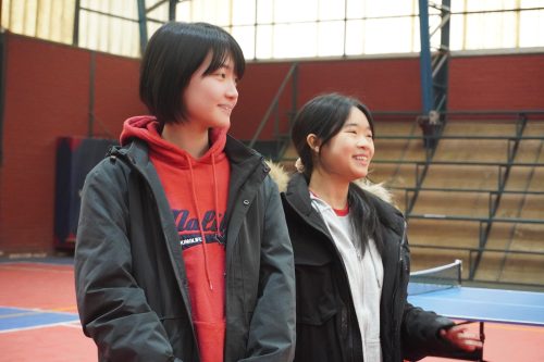 Tania Zeng dio Clínica de Tenis de Mesa en nuestro colegio