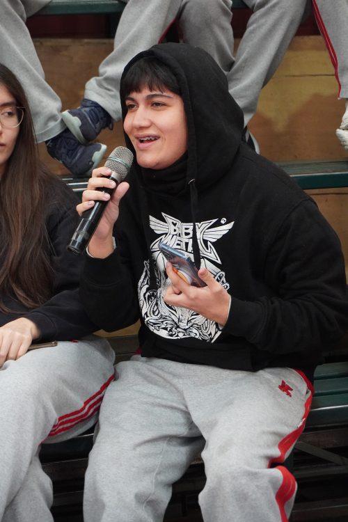 Tania Zeng dio Clínica de Tenis de Mesa en nuestro colegio