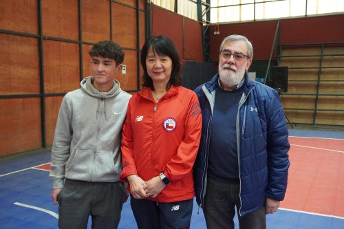 Tania Zeng dio Clínica de Tenis de Mesa en nuestro colegio