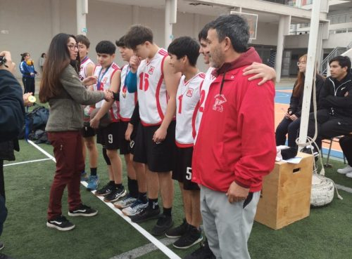 San Marcos Campeón de Vóleibol Varones en Campeonato BostonEduca