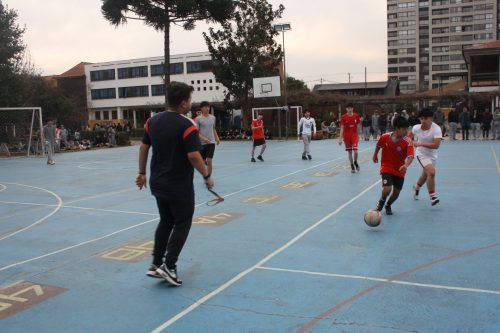 SE  INICIÓ  EL  CAMPEONATO INTERNO DE  FUTBOLITO DE ENSEÑANZA MEDIA