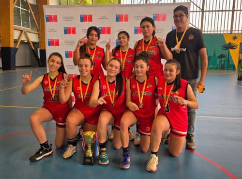 SAN  MARCOS BASQUETBOL DAMAS  “CAMPEÓN DE LA  FASE  PROVINCIAL  DE  LOS JUEGOS ESCOLARES”