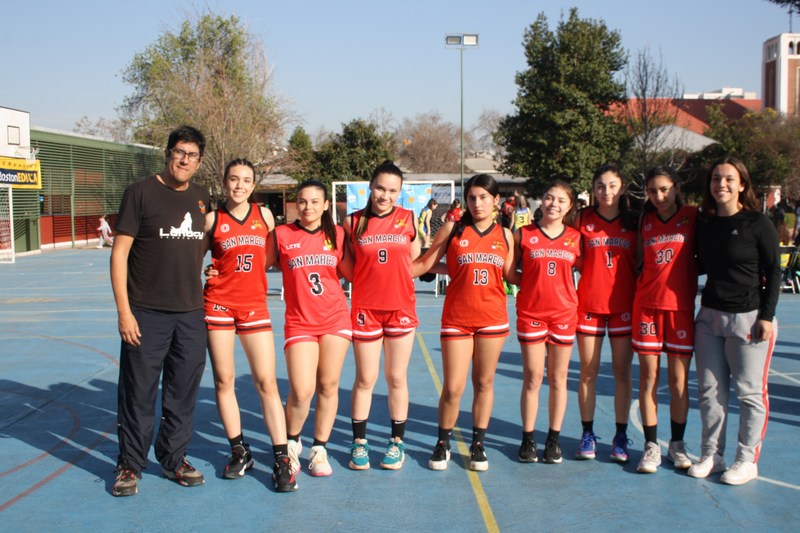 San Marcos anfitrión del torneo Básquetbol Intermedia Damas de las Olimpiadas BostonEduca