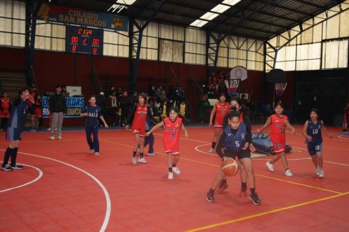 Básquetbol MIni Damas en Olimpiadas  BostonEduca