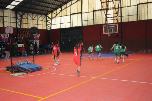 Básquetbol MIni Damas en Olimpiadas  BostonEduca