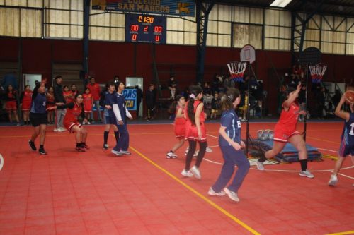 Básquetbol MIni Damas en Olimpiadas  BostonEduca