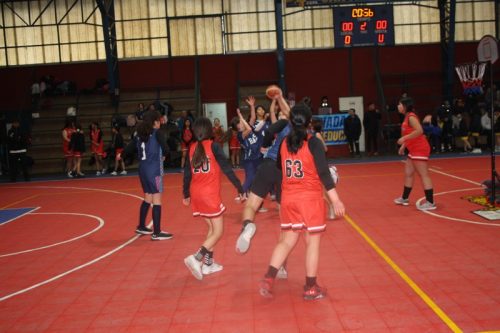 Básquetbol MIni Damas en Olimpiadas  BostonEduca