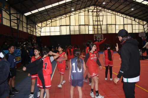 Básquetbol MIni Damas en Olimpiadas  BostonEduca