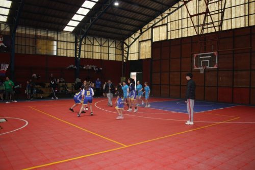 Básquetbol MIni Damas en Olimpiadas  BostonEduca