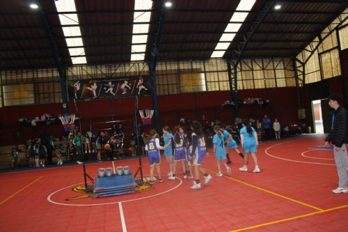 Básquetbol MIni Damas en Olimpiadas  BostonEduca