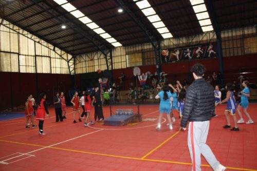 Básquetbol MIni Damas en Olimpiadas  BostonEduca