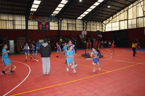 Básquetbol MIni Damas en Olimpiadas  BostonEduca