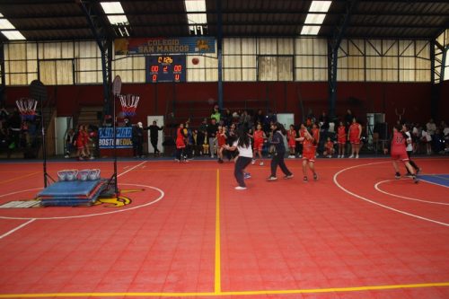Básquetbol MIni Damas en Olimpiadas  BostonEduca