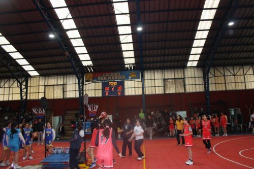 Básquetbol MIni Damas en Olimpiadas  BostonEduca