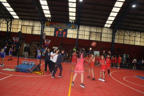 Básquetbol MIni Damas en Olimpiadas  BostonEduca