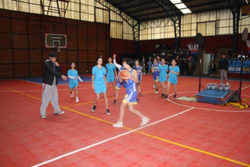 Básquetbol MIni Damas en Olimpiadas  BostonEduca