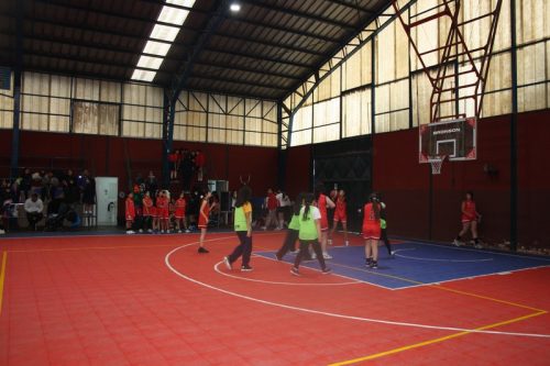 Básquetbol MIni Damas en Olimpiadas  BostonEduca