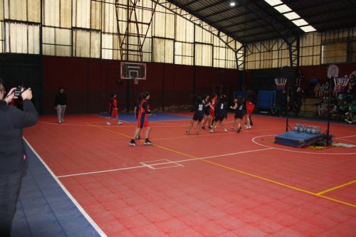 Básquetbol MIni Damas en Olimpiadas  BostonEduca