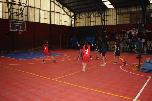 Básquetbol MIni Damas en Olimpiadas  BostonEduca