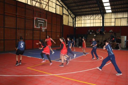 Básquetbol MIni Damas en Olimpiadas  BostonEduca