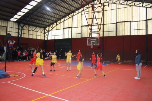 Básquetbol MIni Damas en Olimpiadas  BostonEduca
