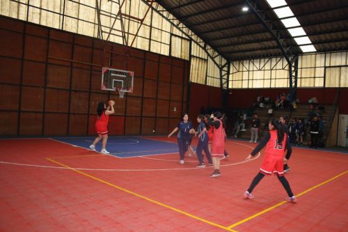Básquetbol MIni Damas en Olimpiadas  BostonEduca