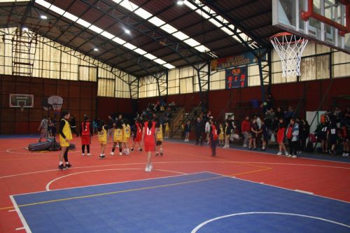 Básquetbol MIni Damas en Olimpiadas  BostonEduca