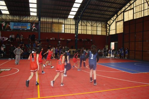 Básquetbol MIni Damas en Olimpiadas  BostonEduca