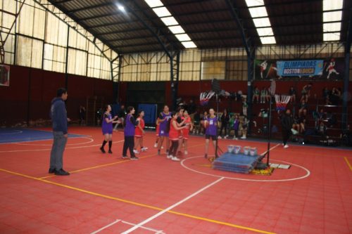 Básquetbol MIni Damas en Olimpiadas  BostonEduca