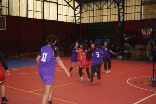 Básquetbol MIni Damas en Olimpiadas  BostonEduca
