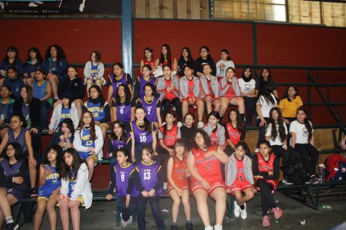 Básquetbol MIni Damas en Olimpiadas  BostonEduca