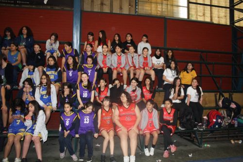 Básquetbol MIni Damas en Olimpiadas  BostonEduca