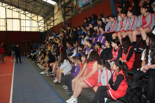 Básquetbol MIni Damas en Olimpiadas  BostonEduca