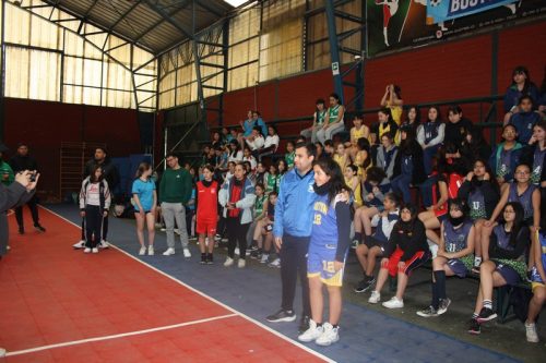 Básquetbol MIni Damas en Olimpiadas  BostonEduca