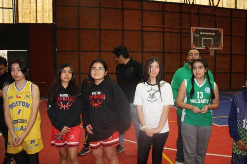 Básquetbol MIni Damas en Olimpiadas  BostonEduca