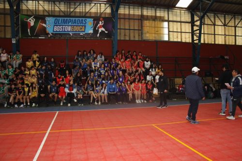 Básquetbol MIni Damas en Olimpiadas  BostonEduca
